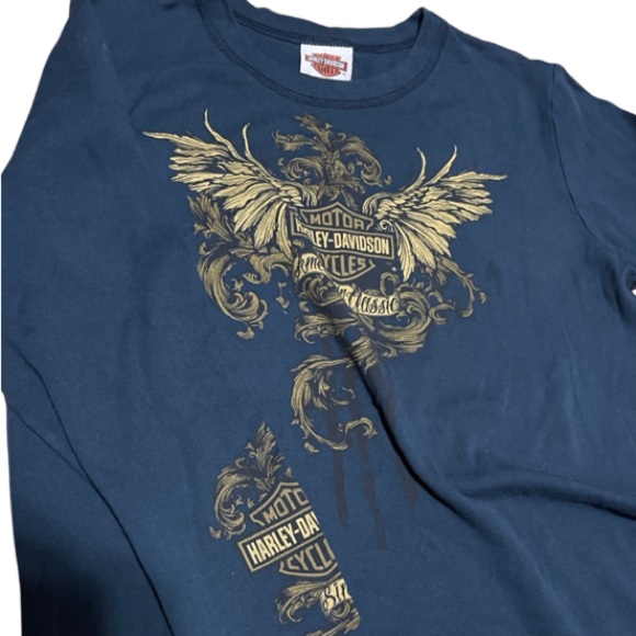 Authentic Harley Davidson - Women's Long Sleeve Shirt - Picture 6 of 13